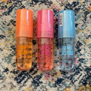 NWT Sol De Janeiro summer mood mists 2023 limited edition🩷🩵🧡